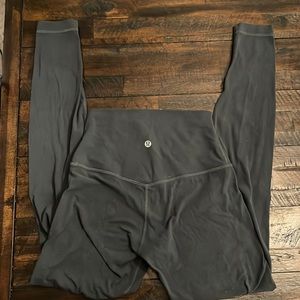Grey LuLu Lemon Align long leggings